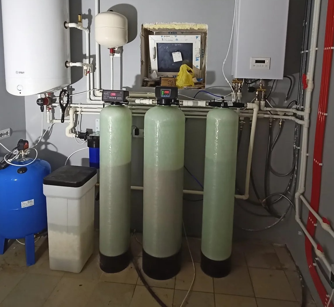 Установка станций водоочистки 